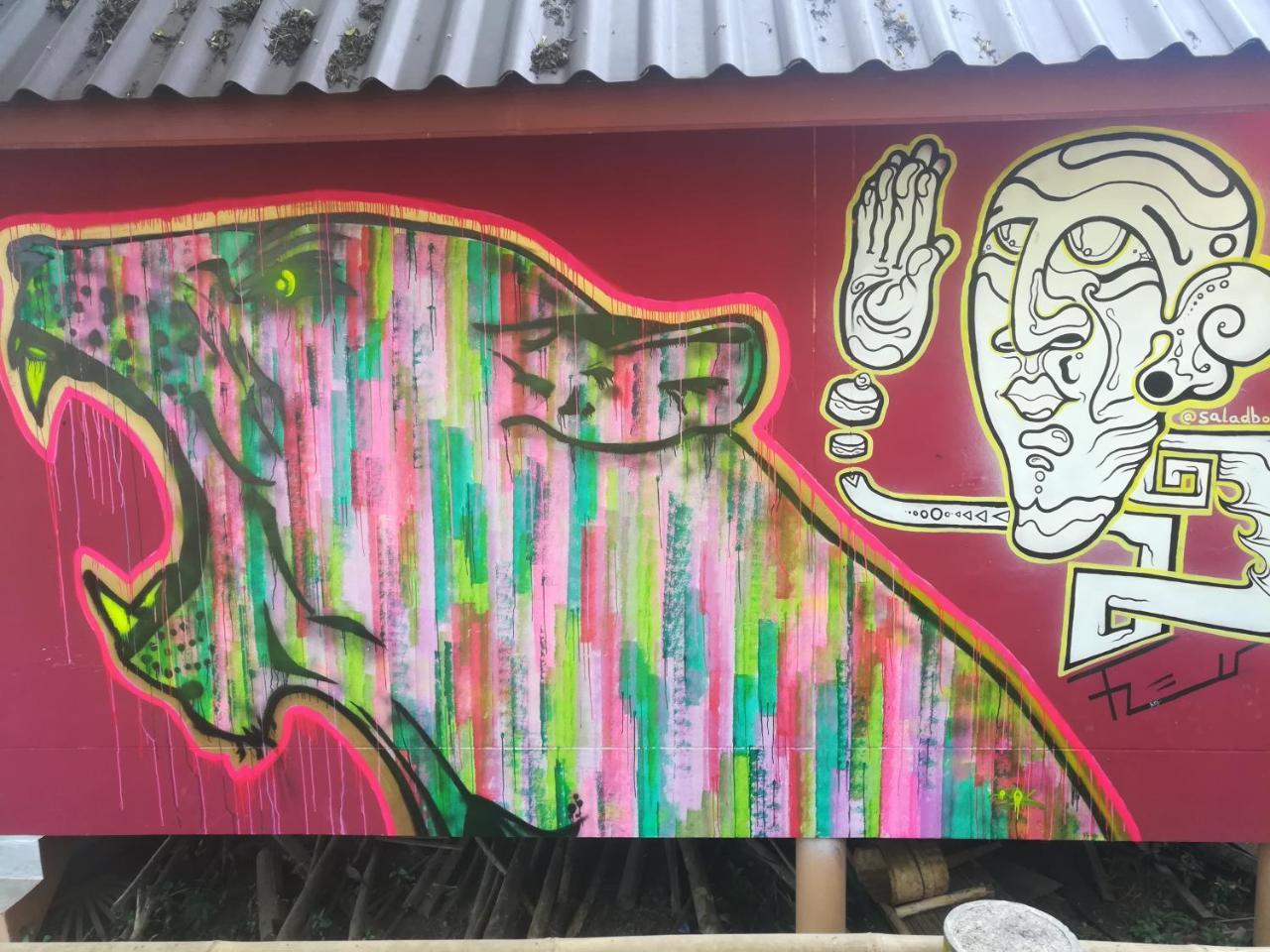 Pai River Jam Hostel & Campground Paj Kültér fotó