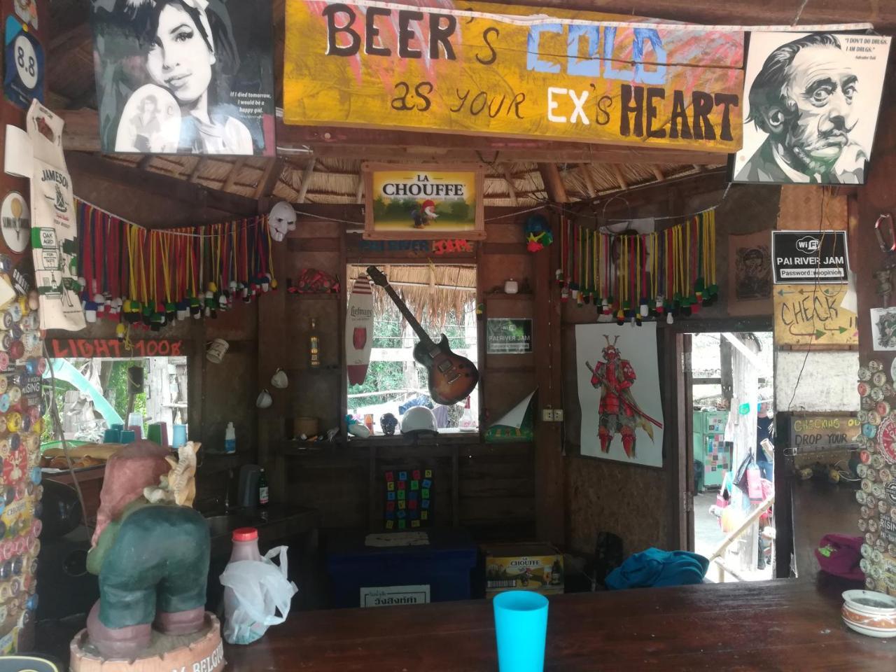 Pai River Jam Hostel & Campground Paj Kültér fotó